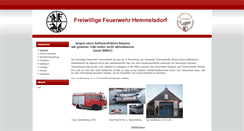 Desktop Screenshot of feuerwehr-hemmelsdorf.de
