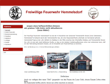 Tablet Screenshot of feuerwehr-hemmelsdorf.de
